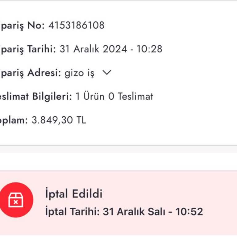 Para İadesi Gecikmesi Mağduriyeti