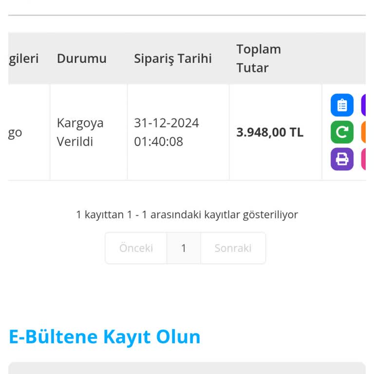 Otomehmetyedekparca.com Geciken Kargo ve Mağduriyet