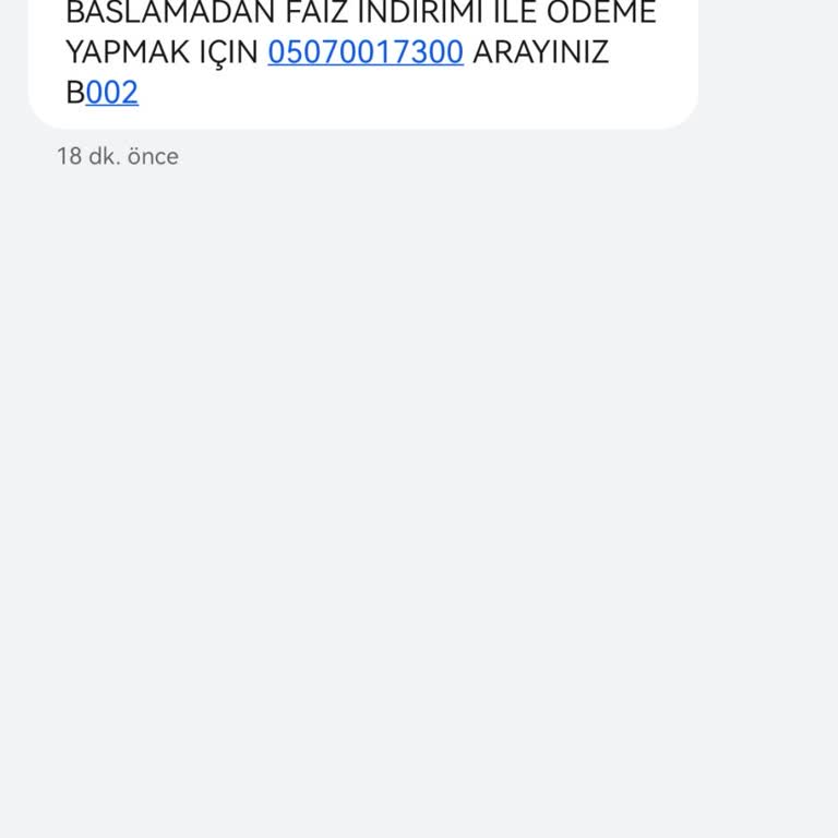 Asılsız Borç Mesajlarıyla Mağduriyet