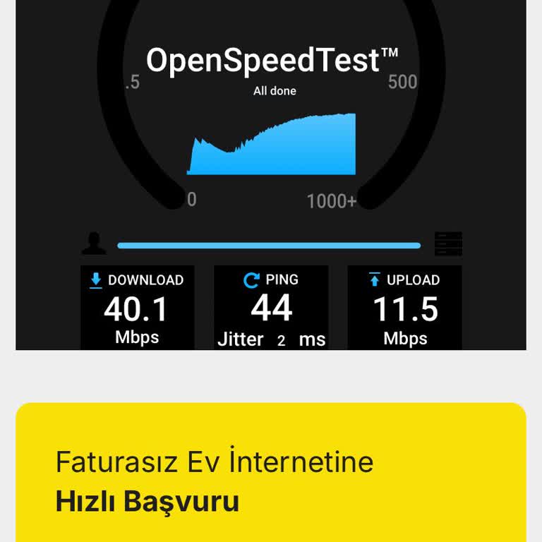 İnternet Hızında Beklenmedik Düşüş
