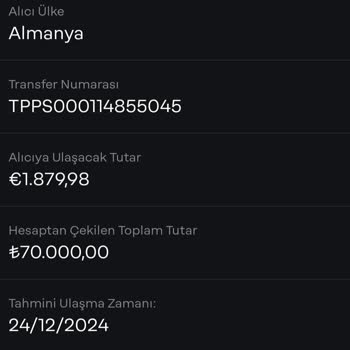 Papara Almanya'ya Yapılan Para Transferi 10 Gündür Ulaşmadı