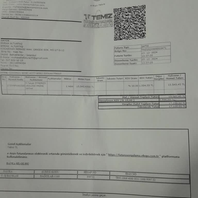 Yanlış Yatak Ve İade Sorunları