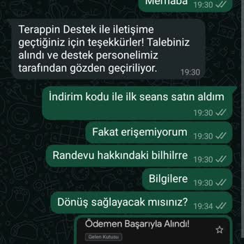 Randevu Bilgisine Ulaşamama Ve Destek Hattı Sorunu