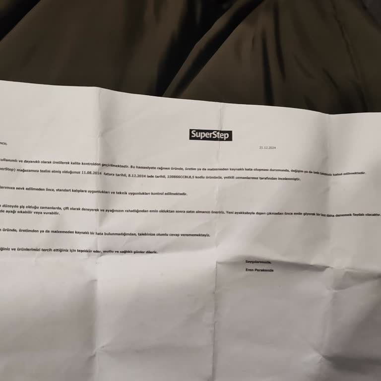 Skechers Ayakkabılarda Kalıp Sorunu Ve Yetersiz Müşteri Hizmeti