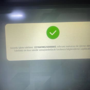 ATM Arızası Nedeniyle Mağduriyet