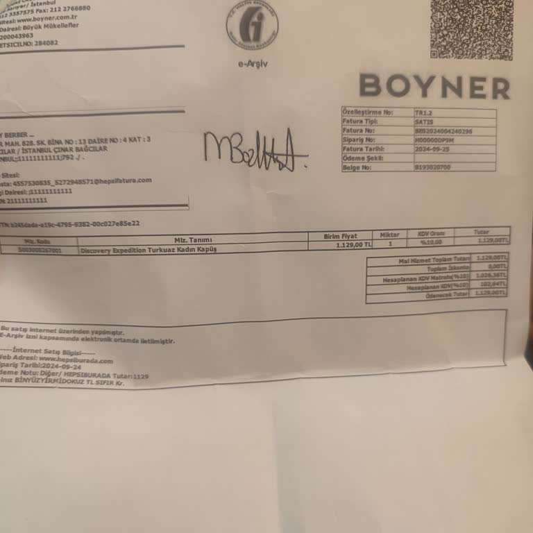Boyner'den Aldığım Sweatshirt Beklentilerimi Karşılamadı Ve Müşteri Hizmetleri Yetersiz Kaldı