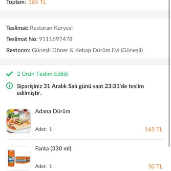 Trendyol GO'da Müşteri Hizmetleri İletişim Sorunu