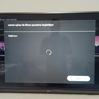 Philips TV Ekran Yansıtma Sorunu Ve Yetersiz Destek