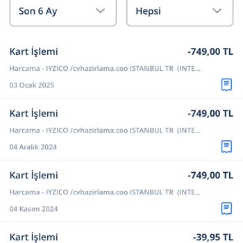 İzinsiz Çekim Ve Üyelik İptali Sonrası Ücret İadesi Talebi