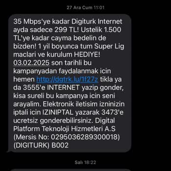 Spor Paketi Taahhüdü Ve Müşteri Hizmetleri Sorunu
