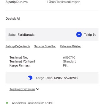 İdefix Kusurlu Ürün Teslimatı