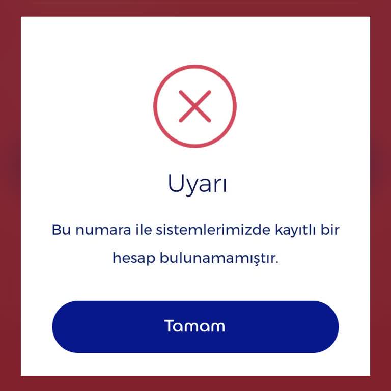 Numara Değişikliği Sonrası Erişim Sorunu