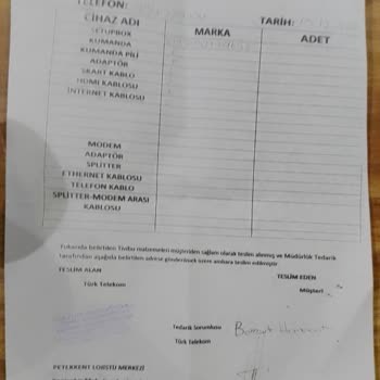 İade Edilen Cihazların Faturası Ve Müşteri Hizmetleri Sorunu
