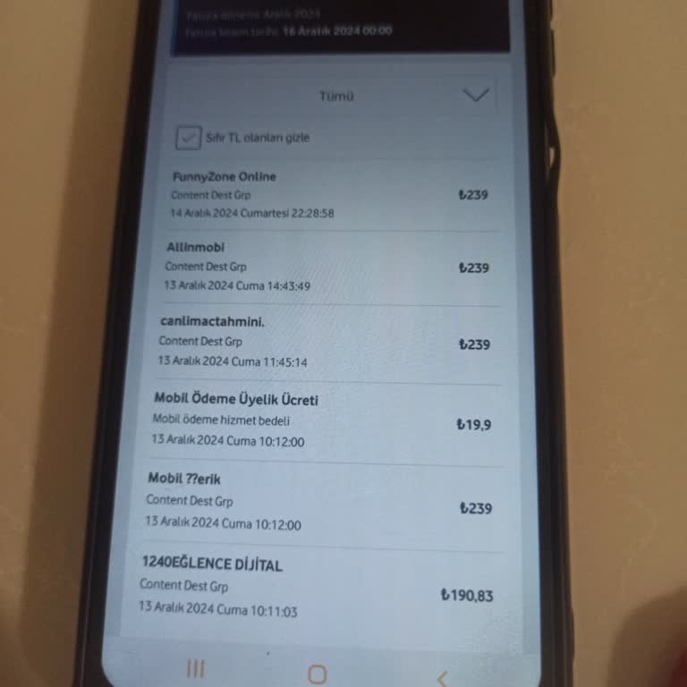 Vodafone'un İzinsiz Aboneliklerle Müşteri Mağduriyeti
