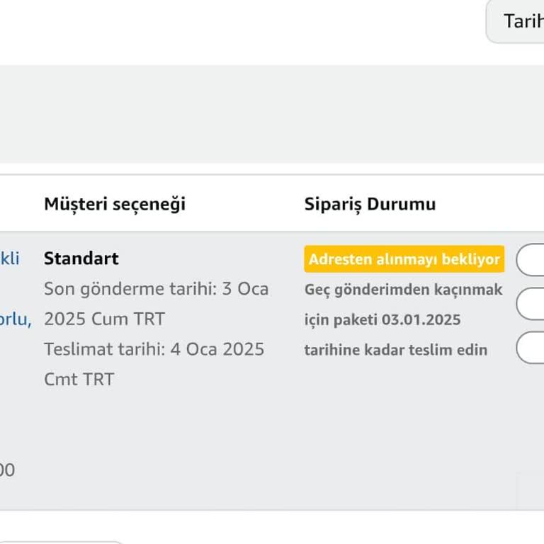 Kargo Şirketiyle Yaşanan Sürekli Gecikmeler