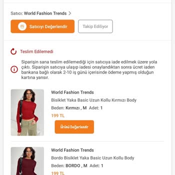 Sürat Kargo'nun Terme Bölgesindeki Hizmet Eksikliği