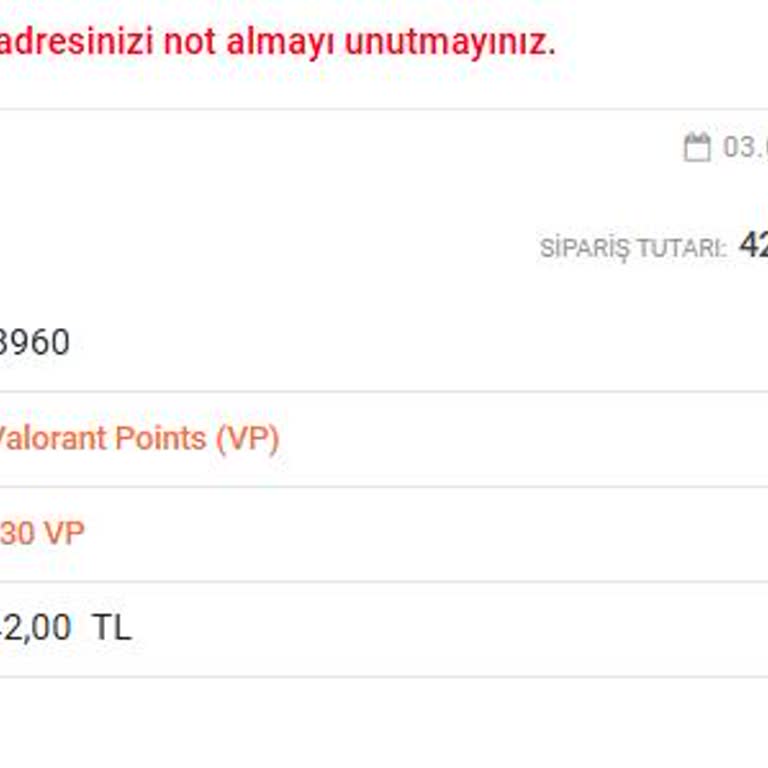 Ödenen Ürünün Kodunun Teslim Edilmemesi