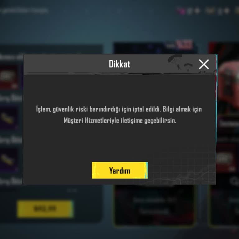 PUBG Mobile'da UC Alamama Sorunu