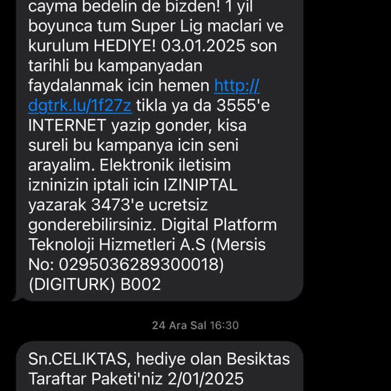 Beklenmedik Paket İptali Ve Müşteri Hizmetleri Sorunu