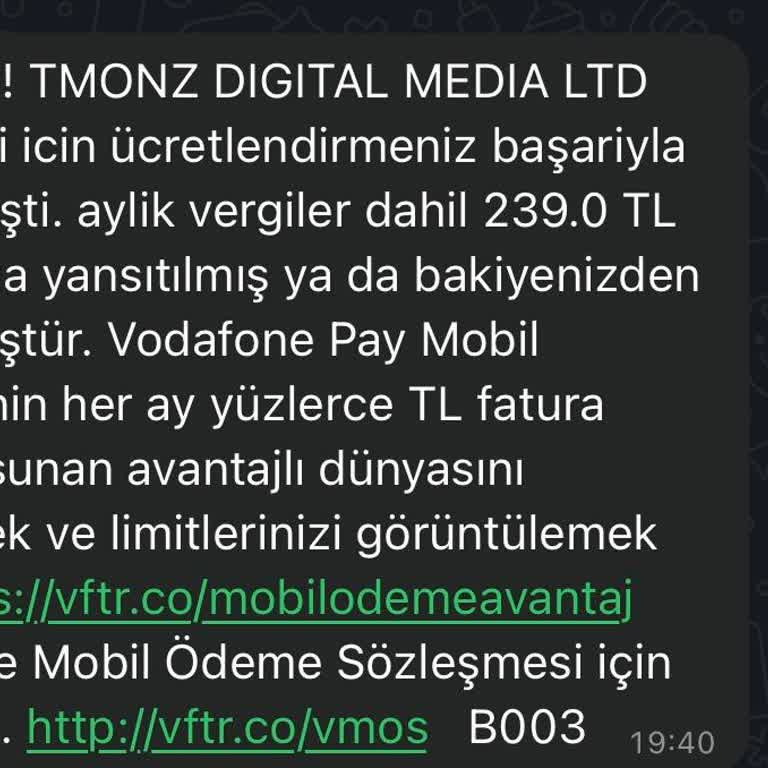 İstenmeyen Ceptefun Aboneliği Sorunu