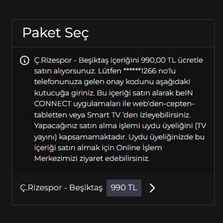 Digiturk Ödenmiş Maç Paketi Sorunu: Beşiktaş Maçı Neden Açılmıyor?