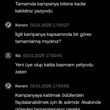 Kampanya Koşulları Ve Destek Yanıtları Hayal Kırıklığı