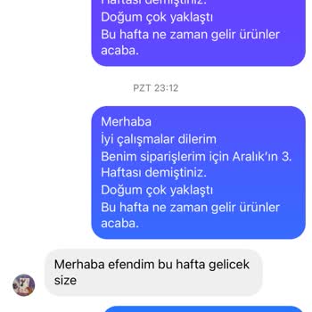 Doğum Öncesi Sipariş Mağduriyeti: Ürün Teslim Edilmedi, Para İadesi Yapılmıyor