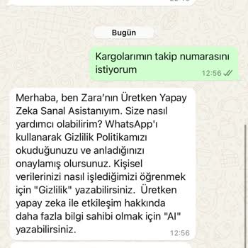 Zara Siparişimde Kargo Takip Sorunu Ve İletişim Eksikliği