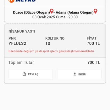 Obilet Üzerinden Alınan Biletle Mağduriyet: Sefer Bilgisi Eksikliği