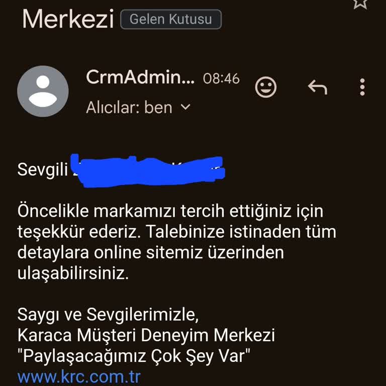 Karaca'nın Yetersiz Ürün Bilgilendirmesiyle Hayal Kırıklığı