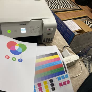Epson L3266 Yazıcıda Çizgi Ve Soluk Renk Sorunu