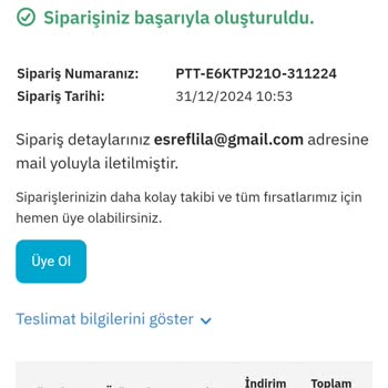 Sipariş İptali Ve Gecikme Sorunu
