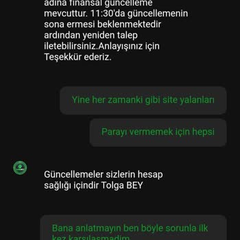 Çekim İşlemleriyle İlgili Güven Sorunu