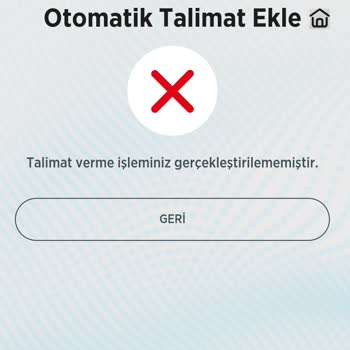 Ziraat Bankası'nda Otomatik Ödeme Talimatı Sorunu