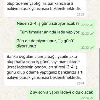 Epttavm'de Para İadesi Bekleyişi Ve Müşteri Hizmetleri Sorunu