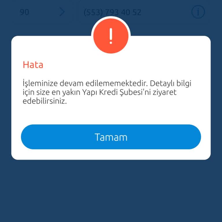Yapı Kredi Mobil Şifre Sorunu Ve Müşteri Hizmetleri Erişimsizliği