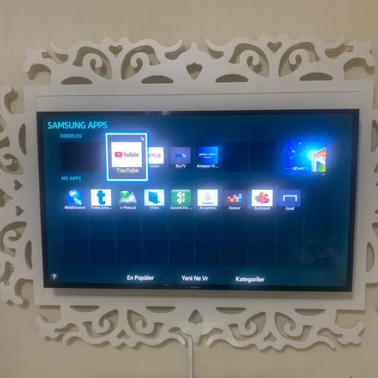 Samsung TV'de Uygulama Yükleme Sorunu