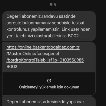 Başkent Doğalgaz Hizmet Eksikliği Ve Yanıltıcı Randevu İddiaları