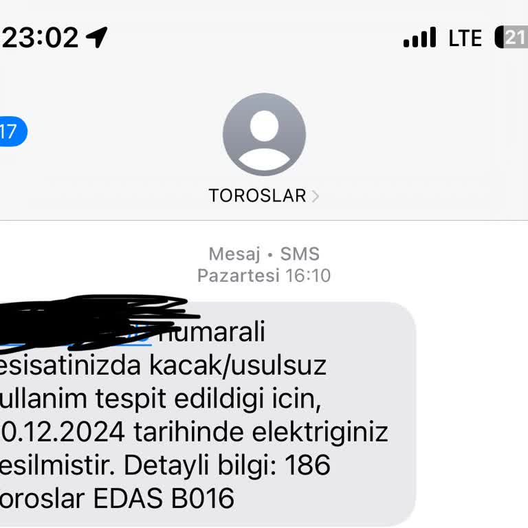 Haksız Elektrik Cezasıyla Mağduriyet