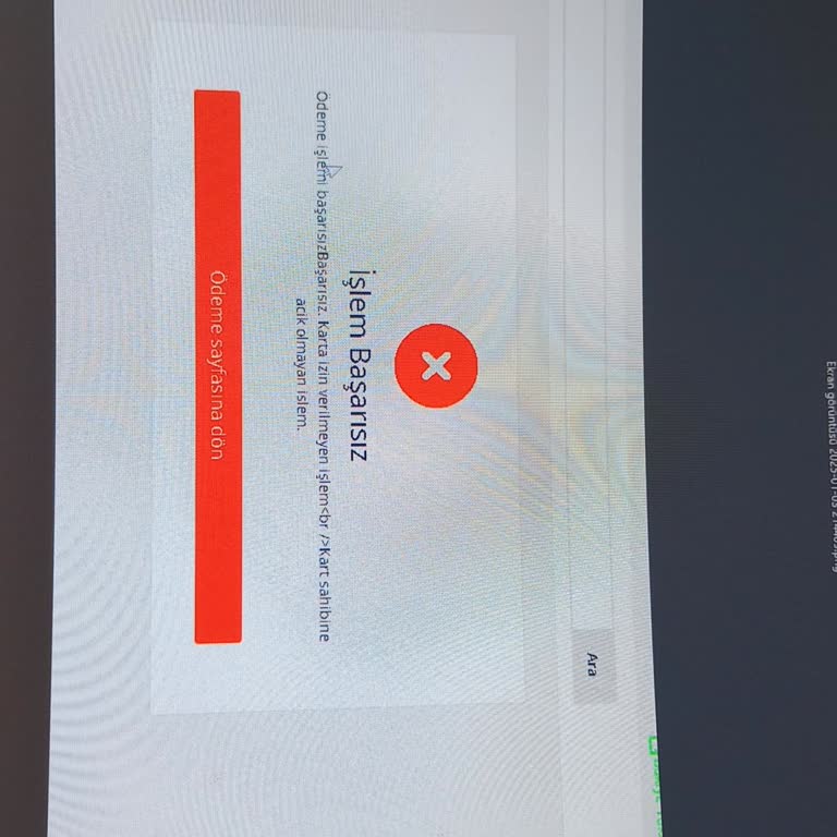 Vodafone Pay İle Cashback Sorunu