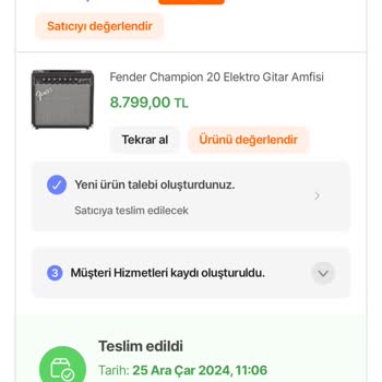 Yanlış Ürün Teslimatı Ve Geri Ödeme Sorunu