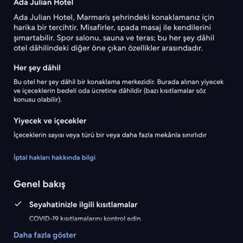 Her Şey Dahil Rezervasyon Sorunu Ve İletişim Eksikliği