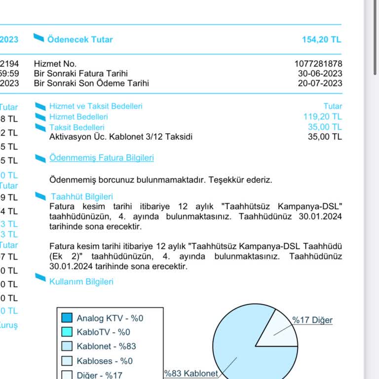 Taahhütsüz İnternetin Cayma Bedeli Sorunu