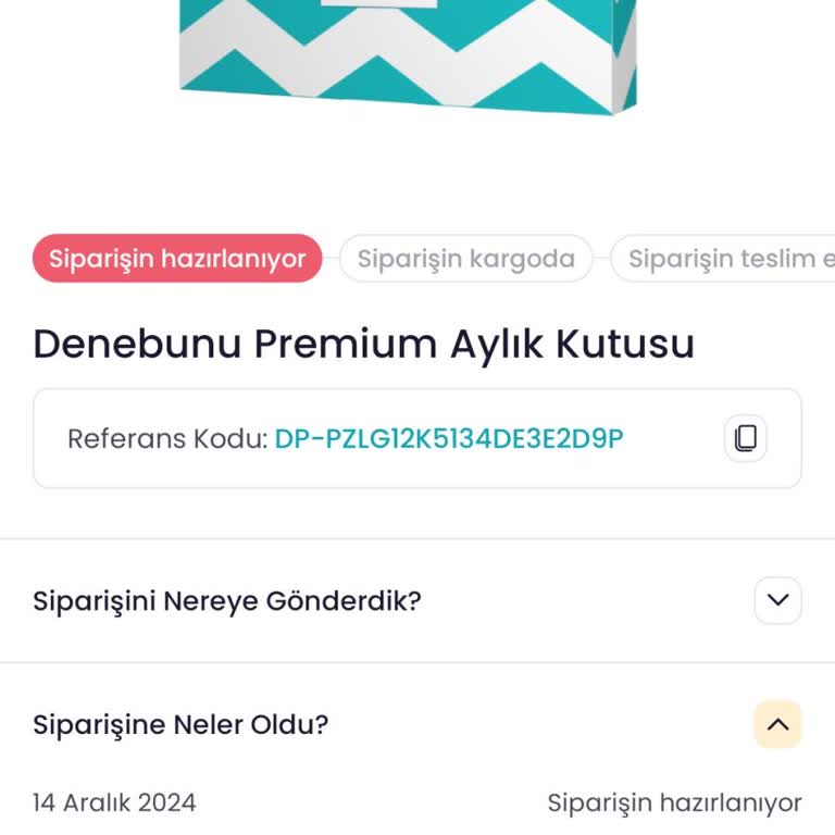 Denebunu Premium Üyeliğinde Kargo Gecikmesi