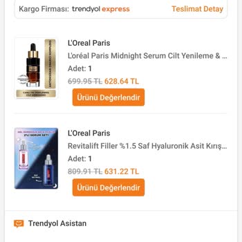 Ciltte Yanma Ve Lekeler: Loreal Paris Revitalift Ürünü