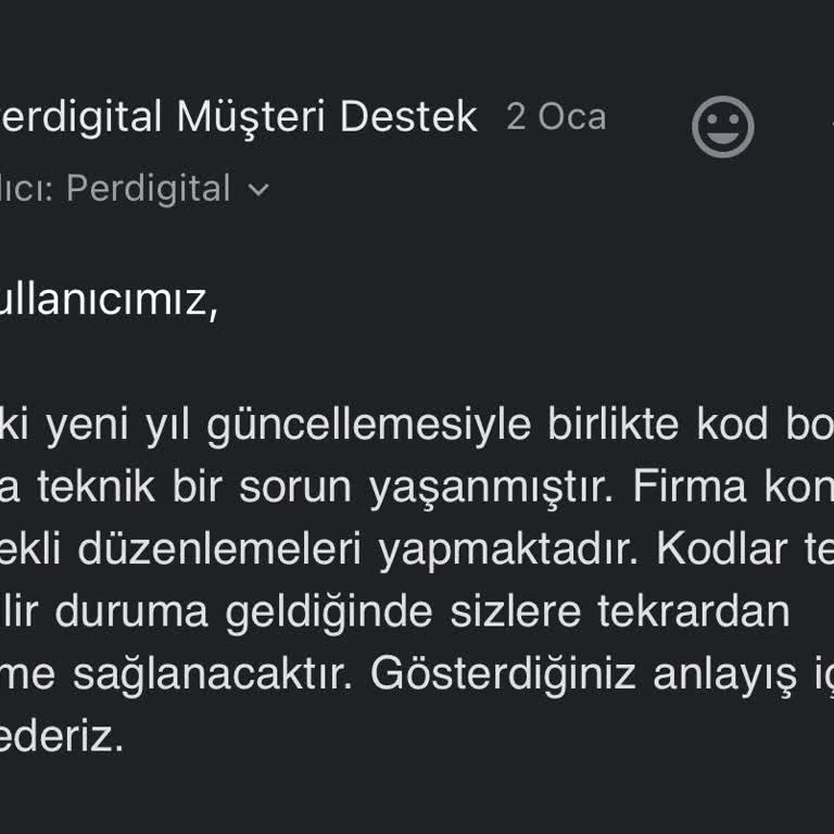 Geçersiz Kupon Mağduriyeti