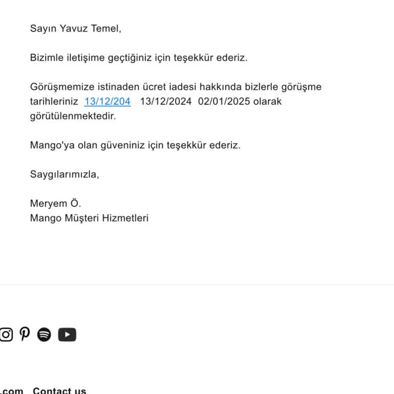 Teslim Edilmeyen Ürün Ve İade Sorunu