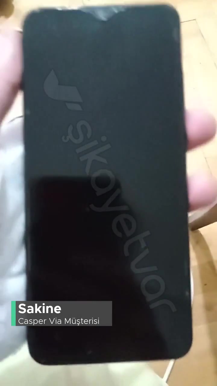 Casper Via Telefonum Yeni Alınmasına Rağmen Bu Halde videonun kapak resmi