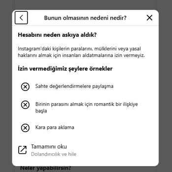 Haksız Kapatılan Instagram Hesabım İçin Adalet Talebi!