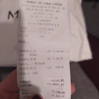 Mango Mağazasında Değişim Sorunu Ve Müşteri Hizmetleri Eksikliği